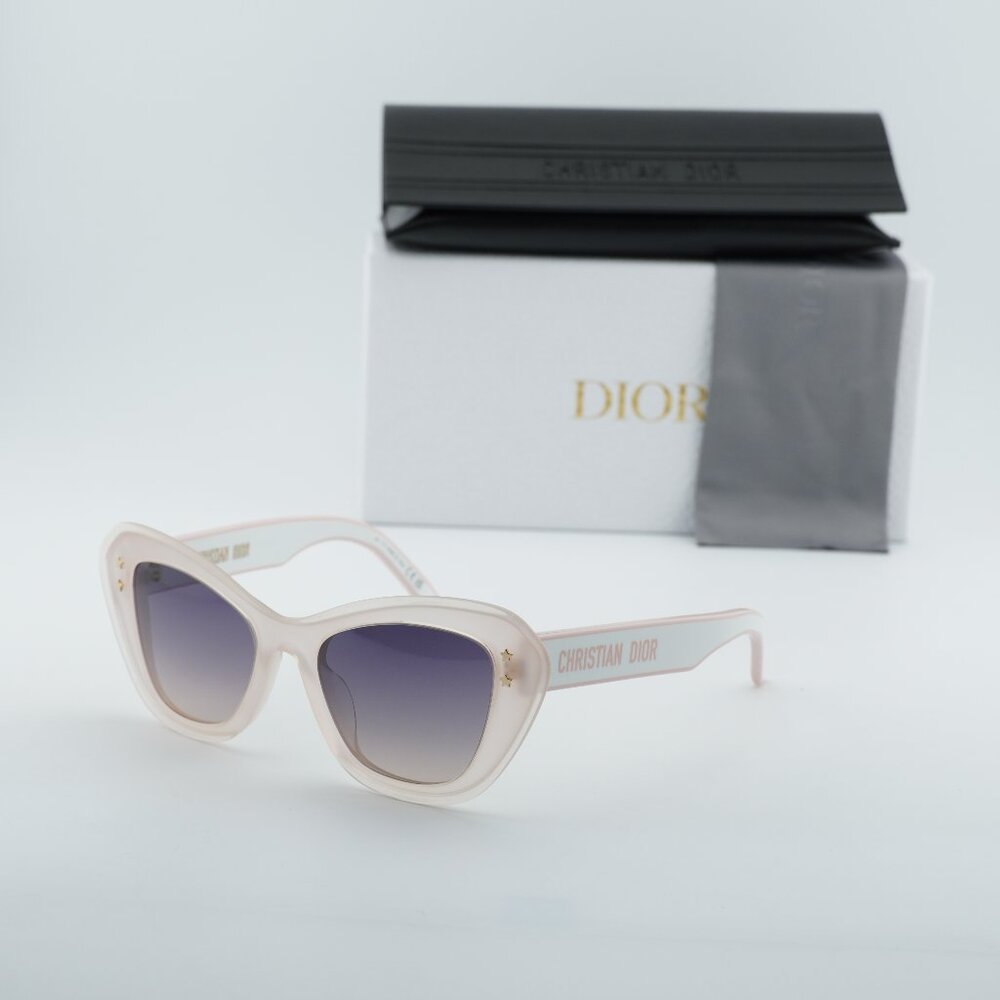 Dior DIORPACIFIC B3U 40GL Butterfly Sunglasses - Pink/Purple